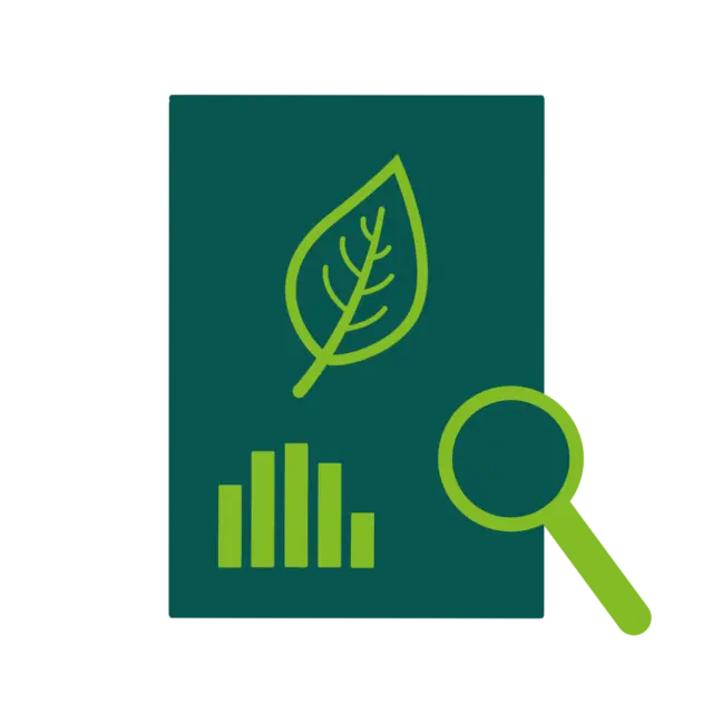 Illustration representing energy, waste and biodiversity audits