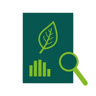 Illustration representing energy, waste and biodiversity audits